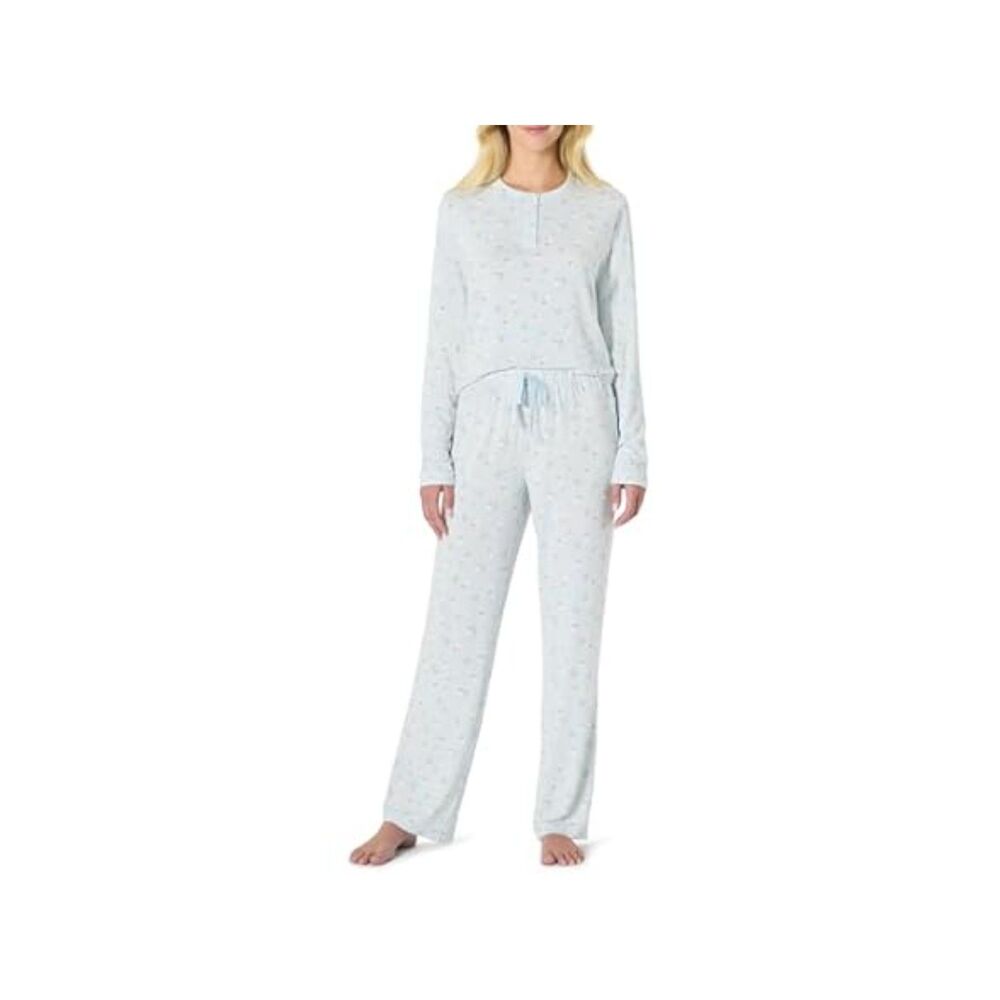 Amazon Essentials Womens LS Henley PJ Set 2XL